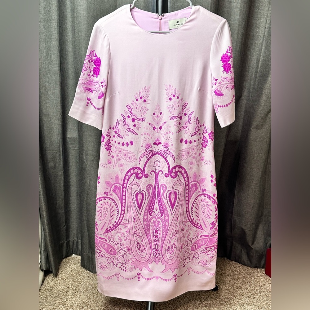 ETRO printed mini shift dress - Picture 6 of 9